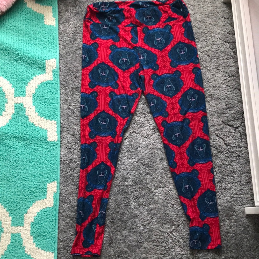 Lularoe TC bear leggings